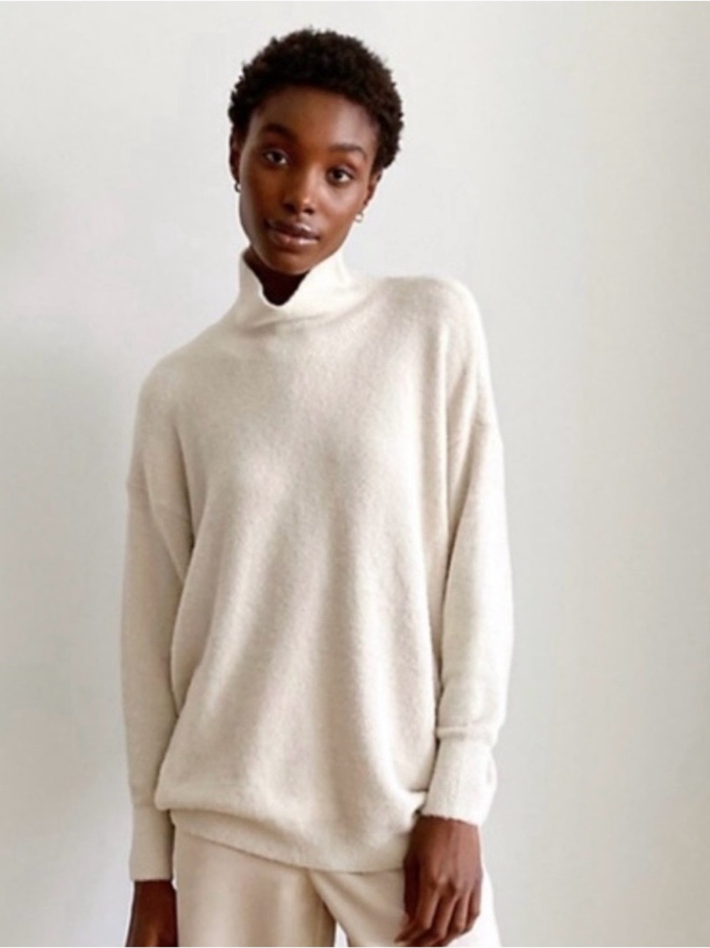 Wilfred Free Oversized Turtleneck Sweater Size Medium
